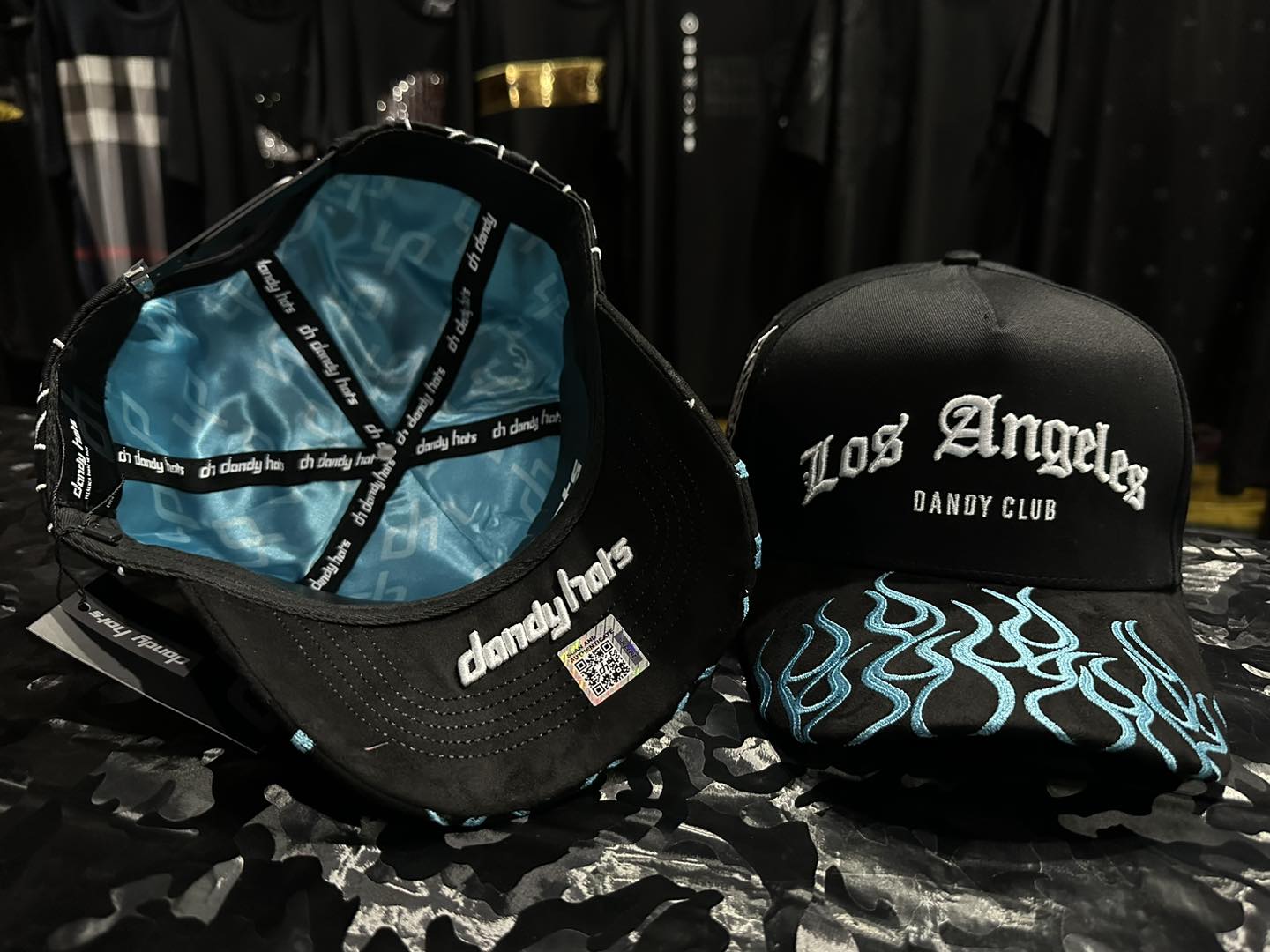 Gorra Dandy Hats LA Azul