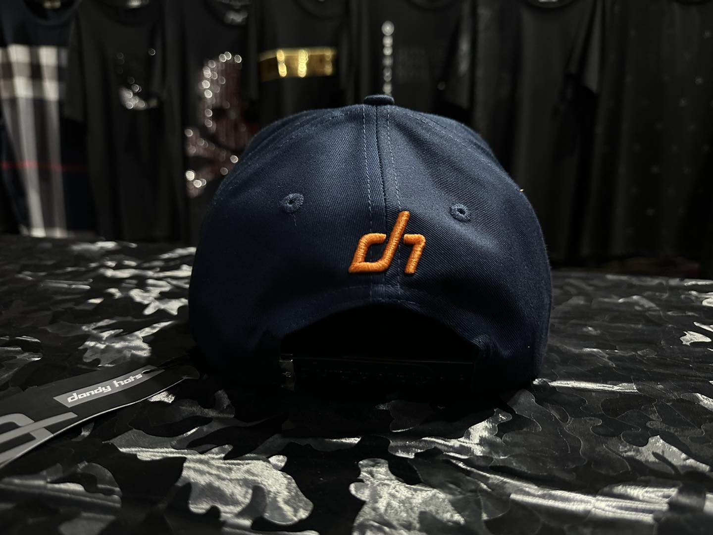 GORRA DANDY HATS ASTROS BLUE ORANGE