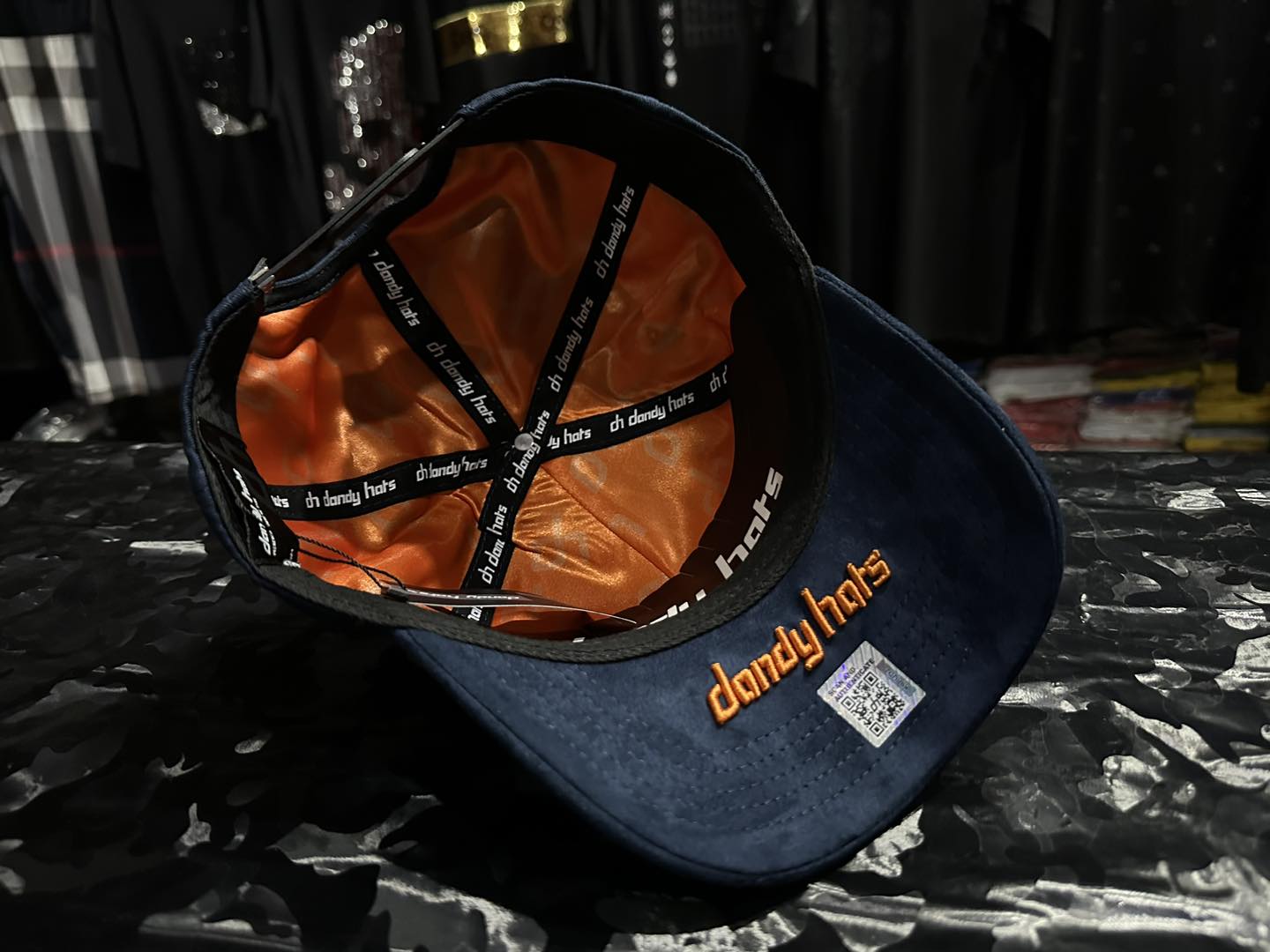 GORRA DANDY HATS ASTROS BLUE ORANGE