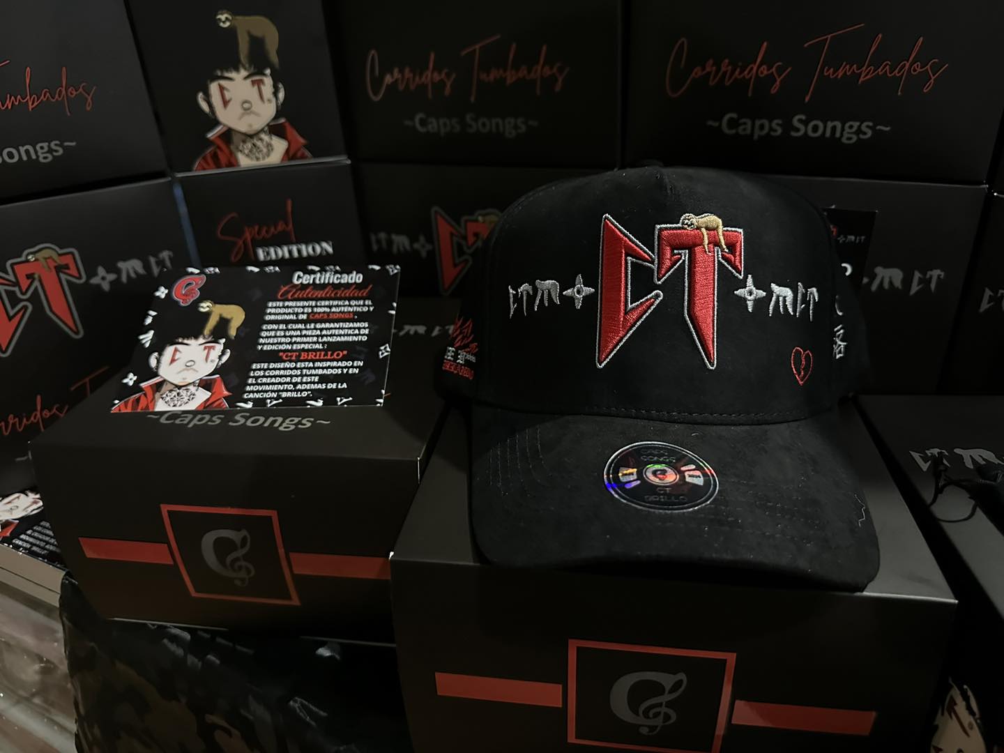 Gorra Caps Songs CT