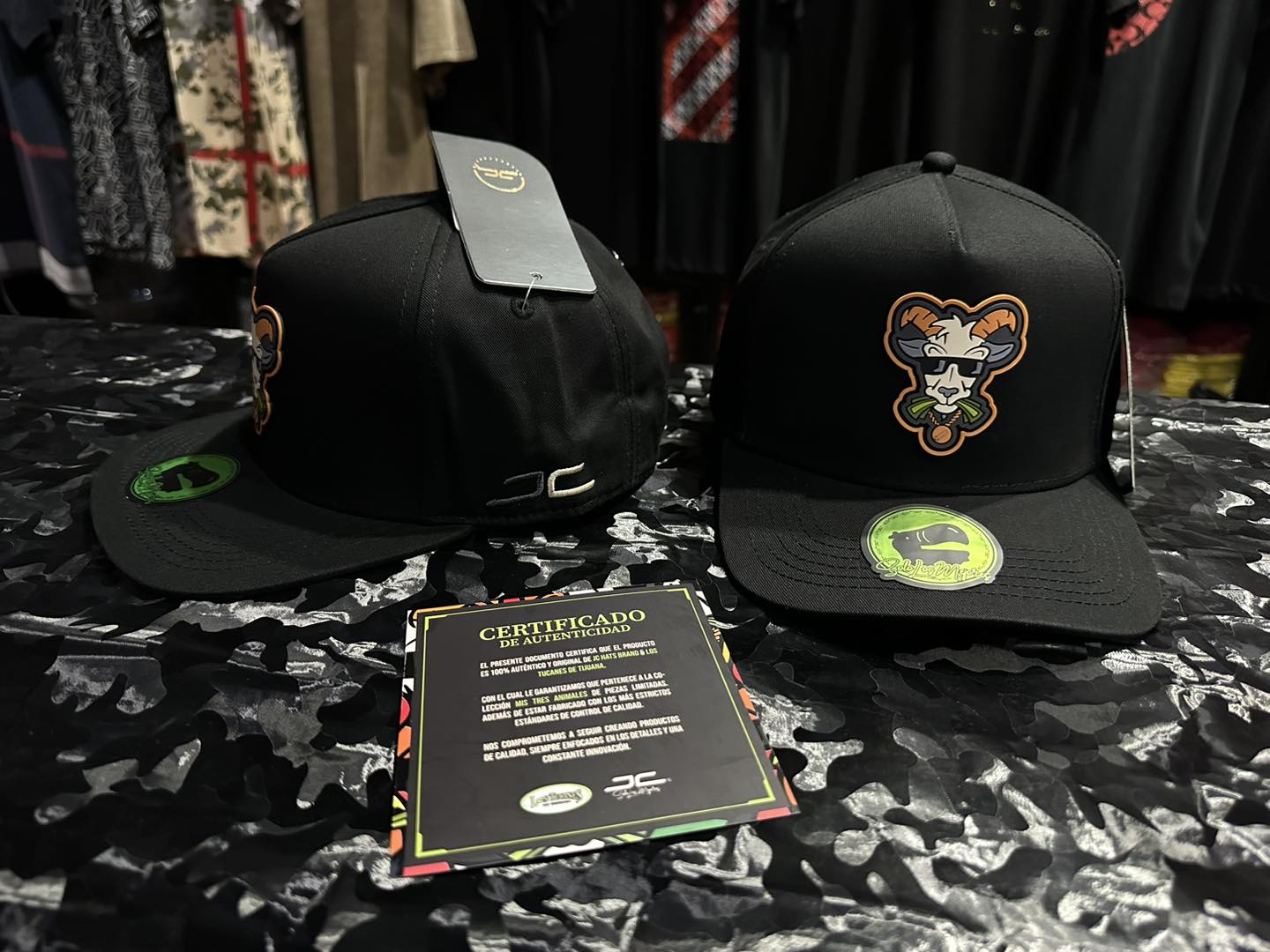 Gorra JC HATS CHIVA