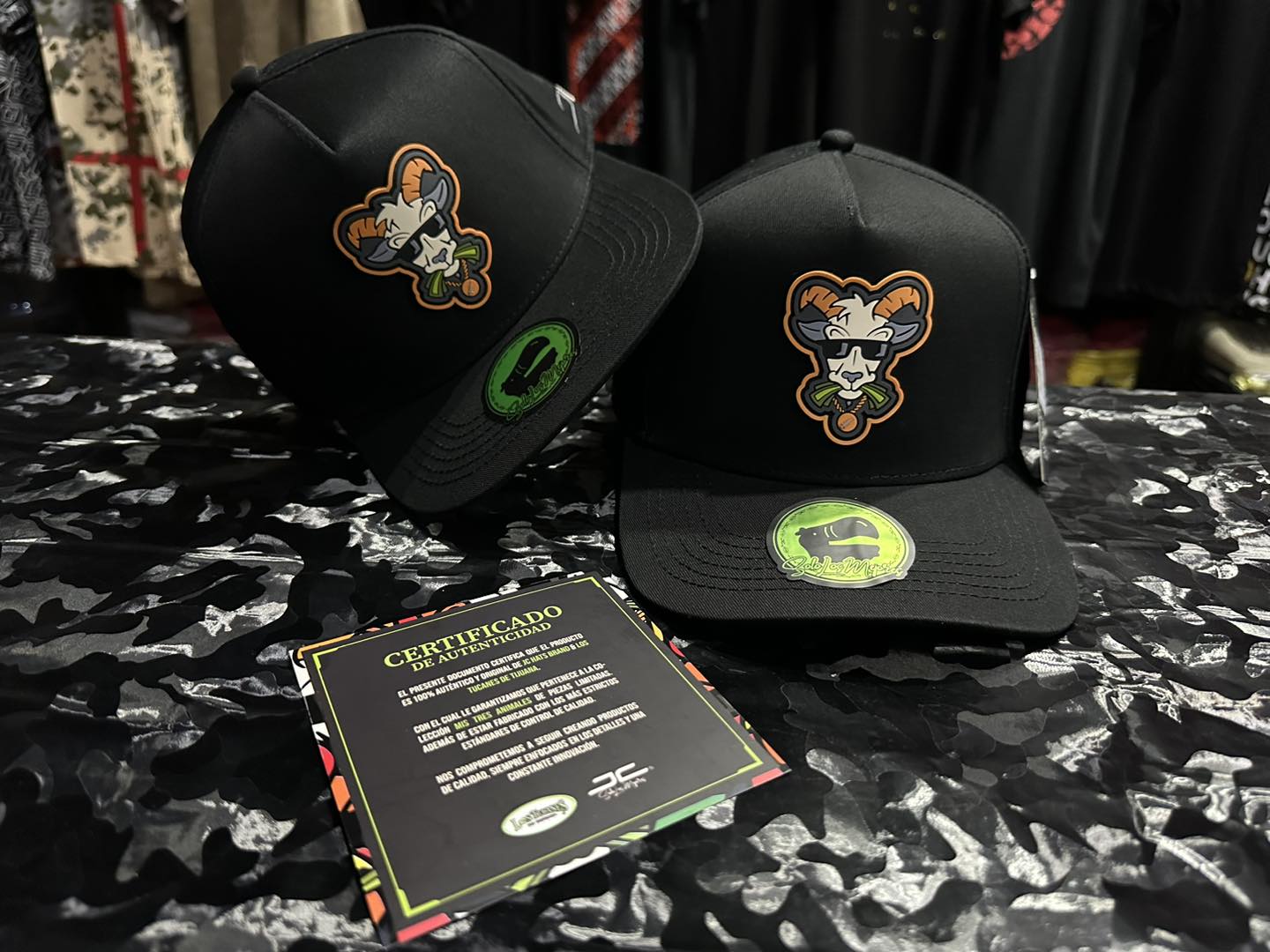 Gorra JC HATS CHIVA