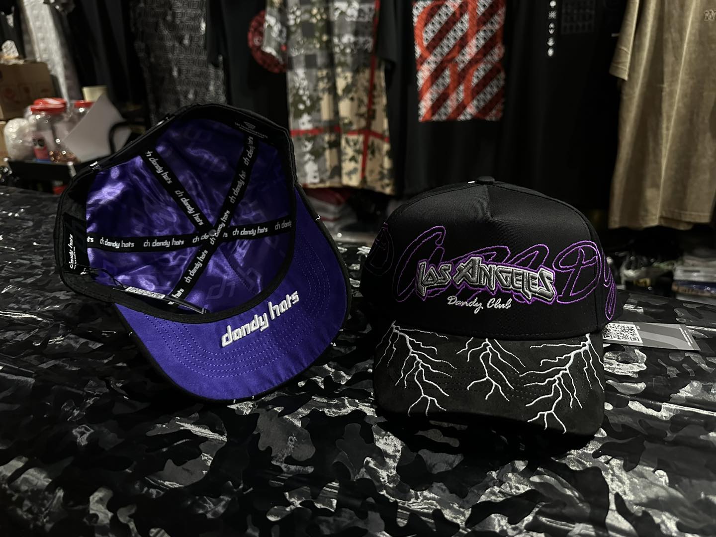 Gorra Dandy Hats Club Morada