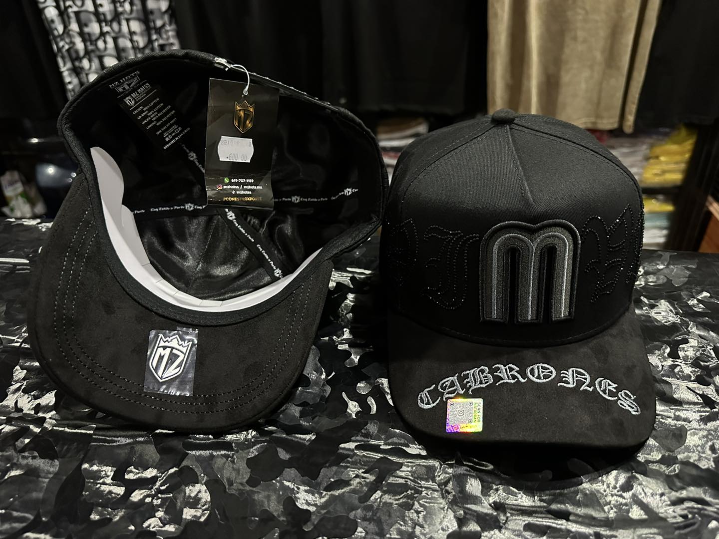 Gorra MZ HATS Mexico Crystal