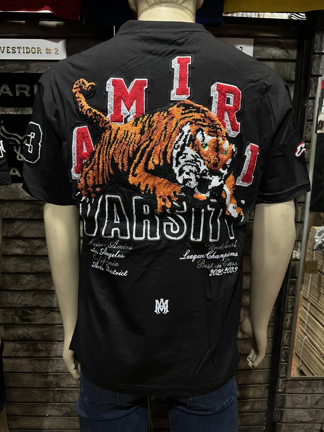 Camisa Amiri Negra