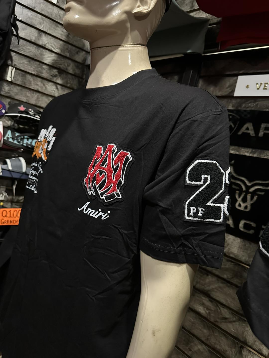 Camisa Amiri Negra