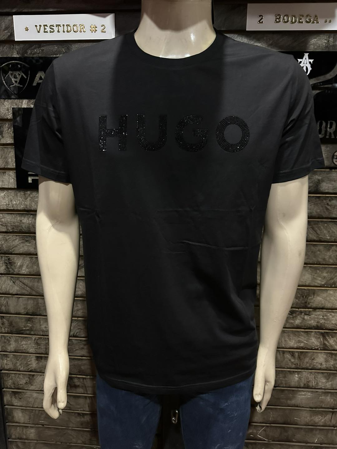 Camisa HUGO Endiamantada