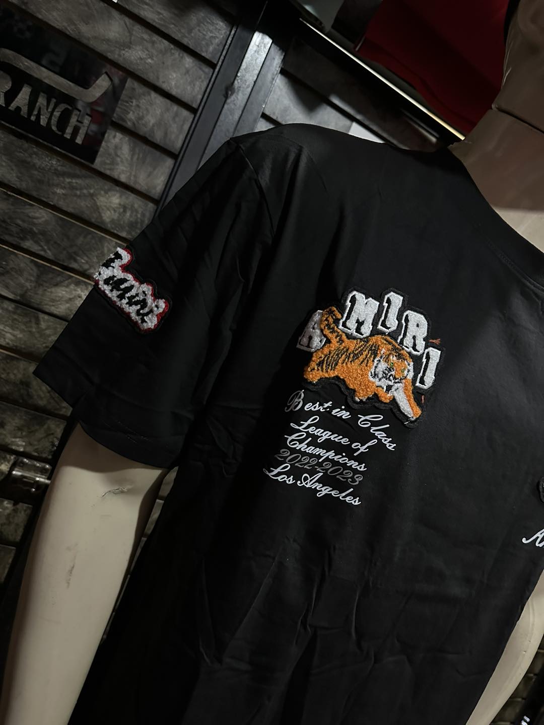 Camisa Amiri Negra