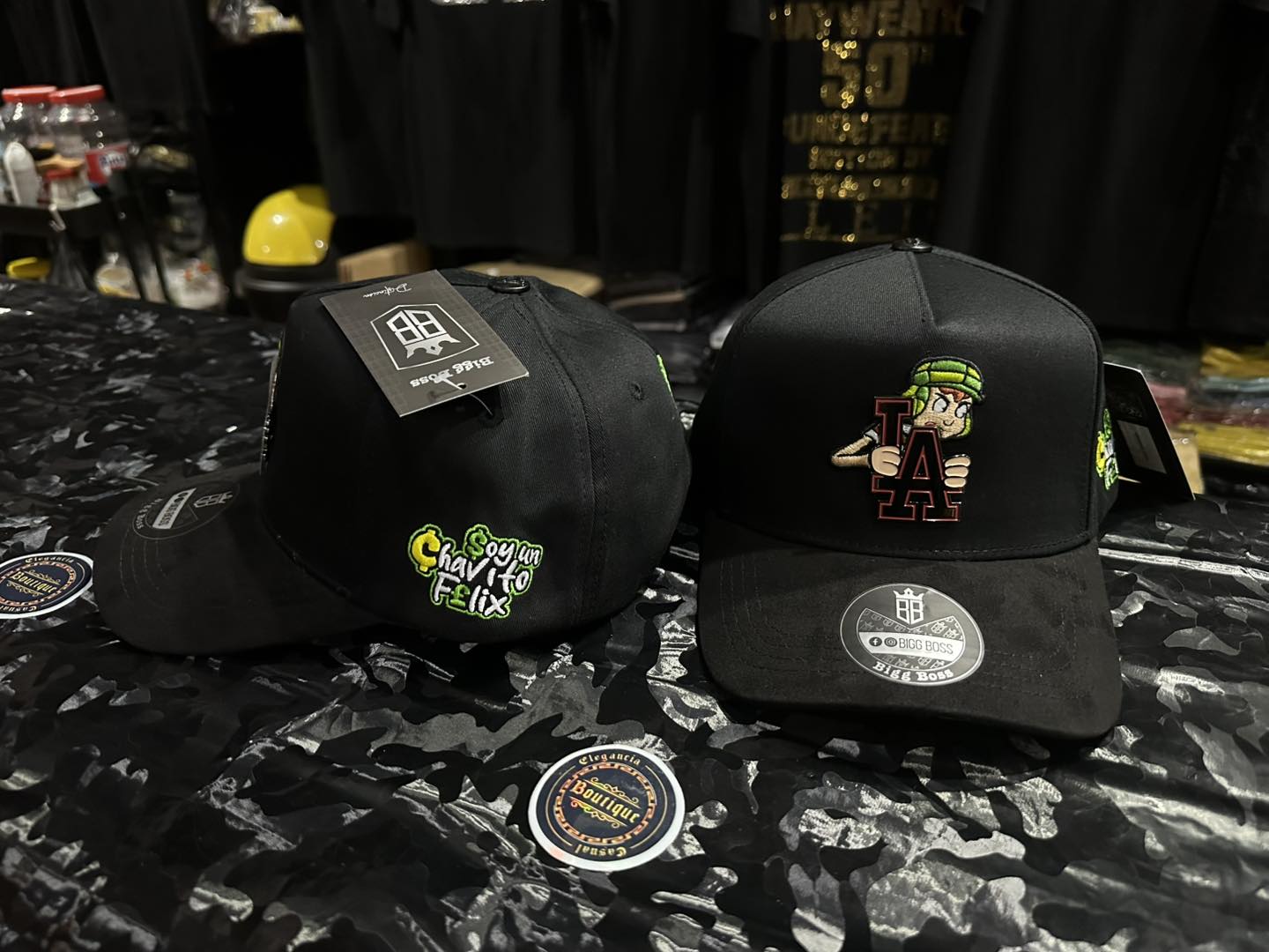 Gorra BIGG BOSS LA Chavo Black