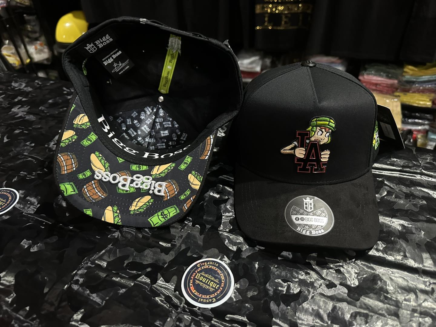 Gorra BIGG BOSS LA Chavo Black