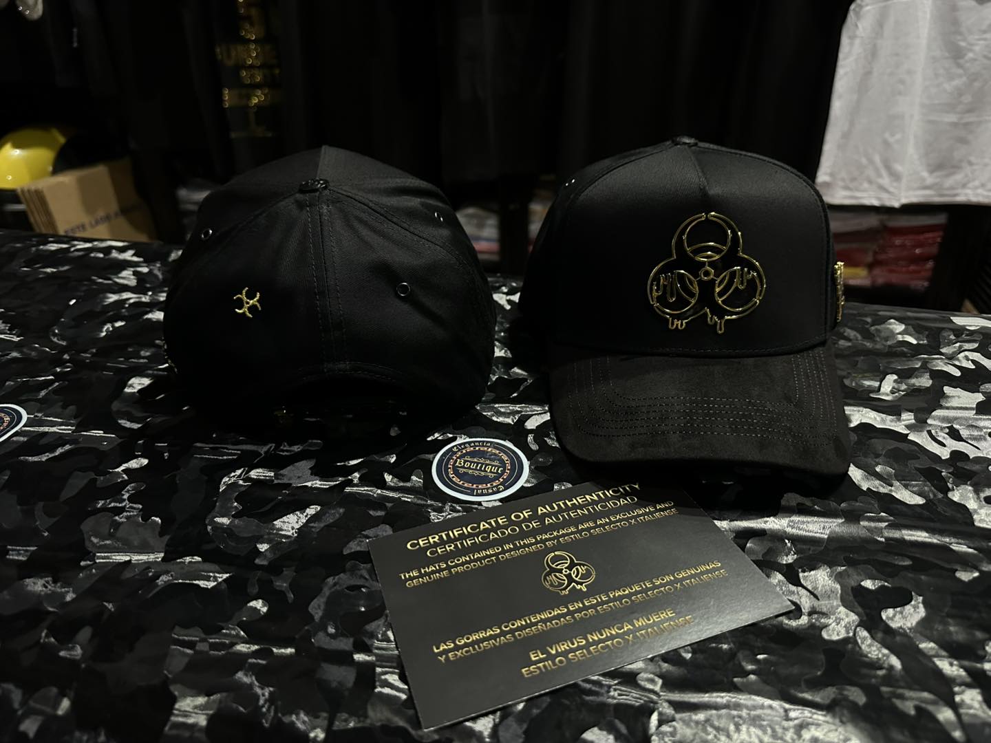 Gorra antrax ESTILO SELECTO