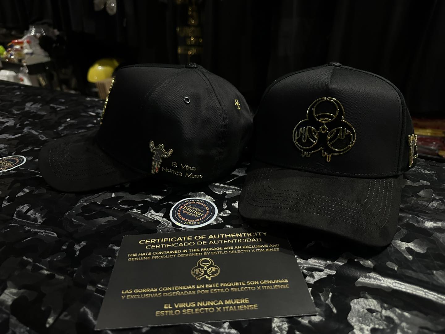 Gorra antrax ESTILO SELECTO