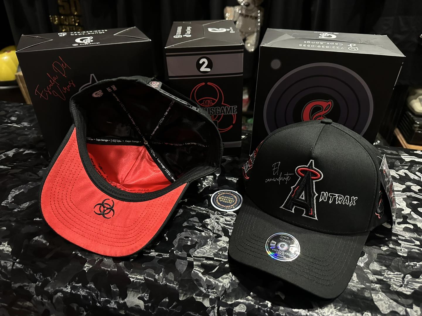 Gorra Caps Songs Antrax