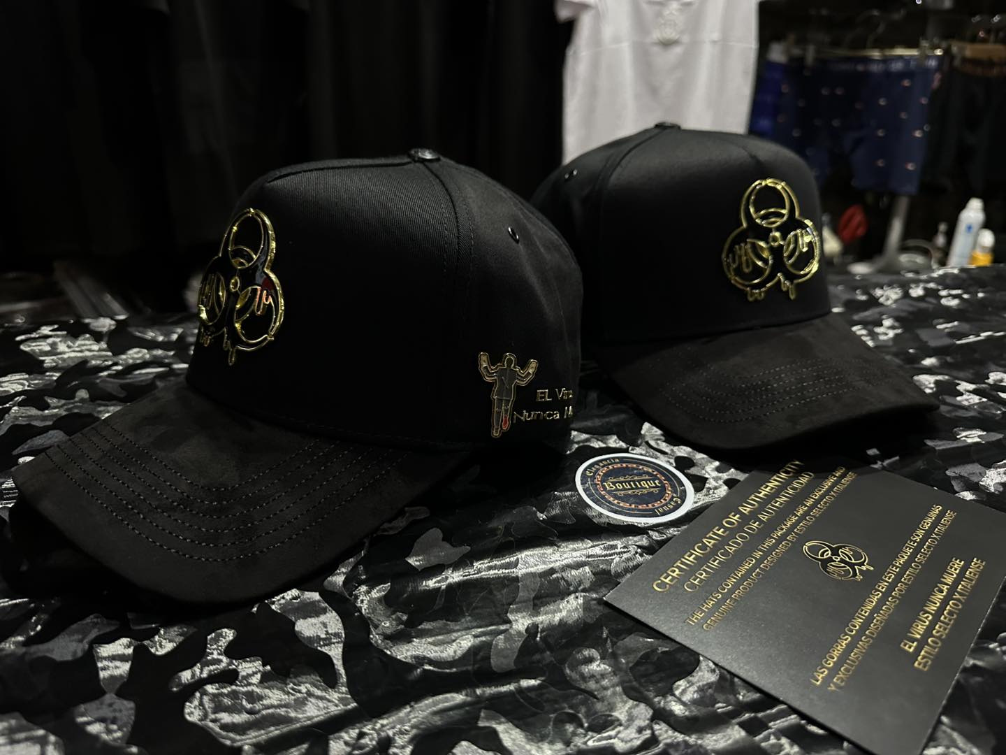 Gorra antrax ESTILO SELECTO
