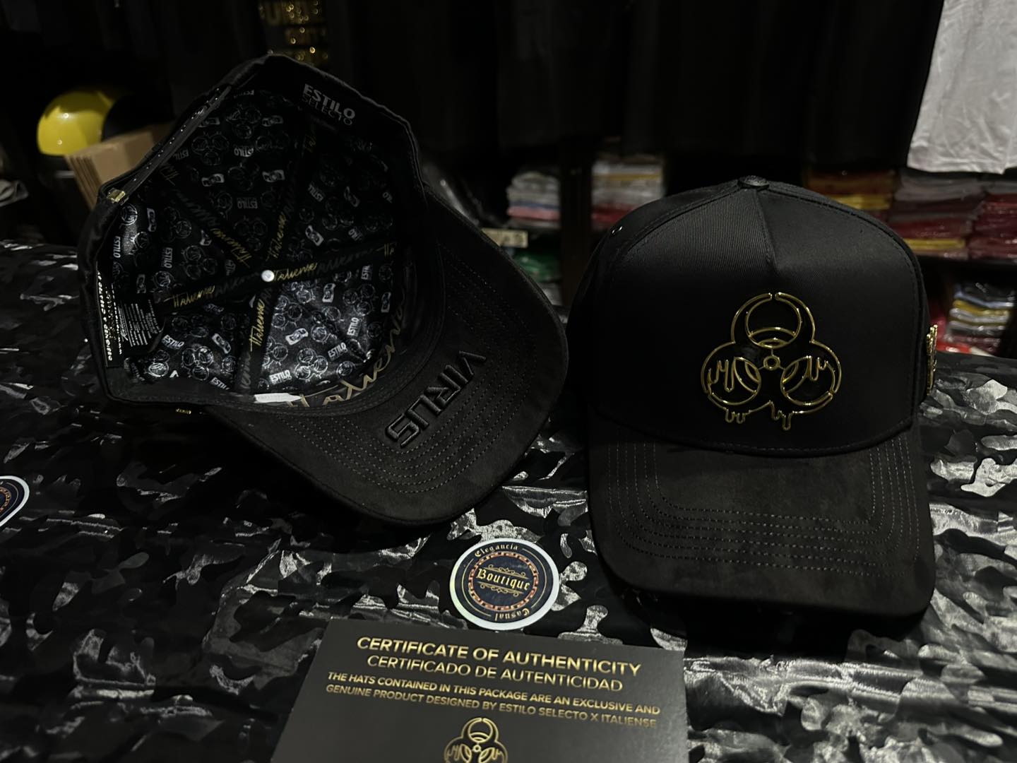 Gorra antrax ESTILO SELECTO