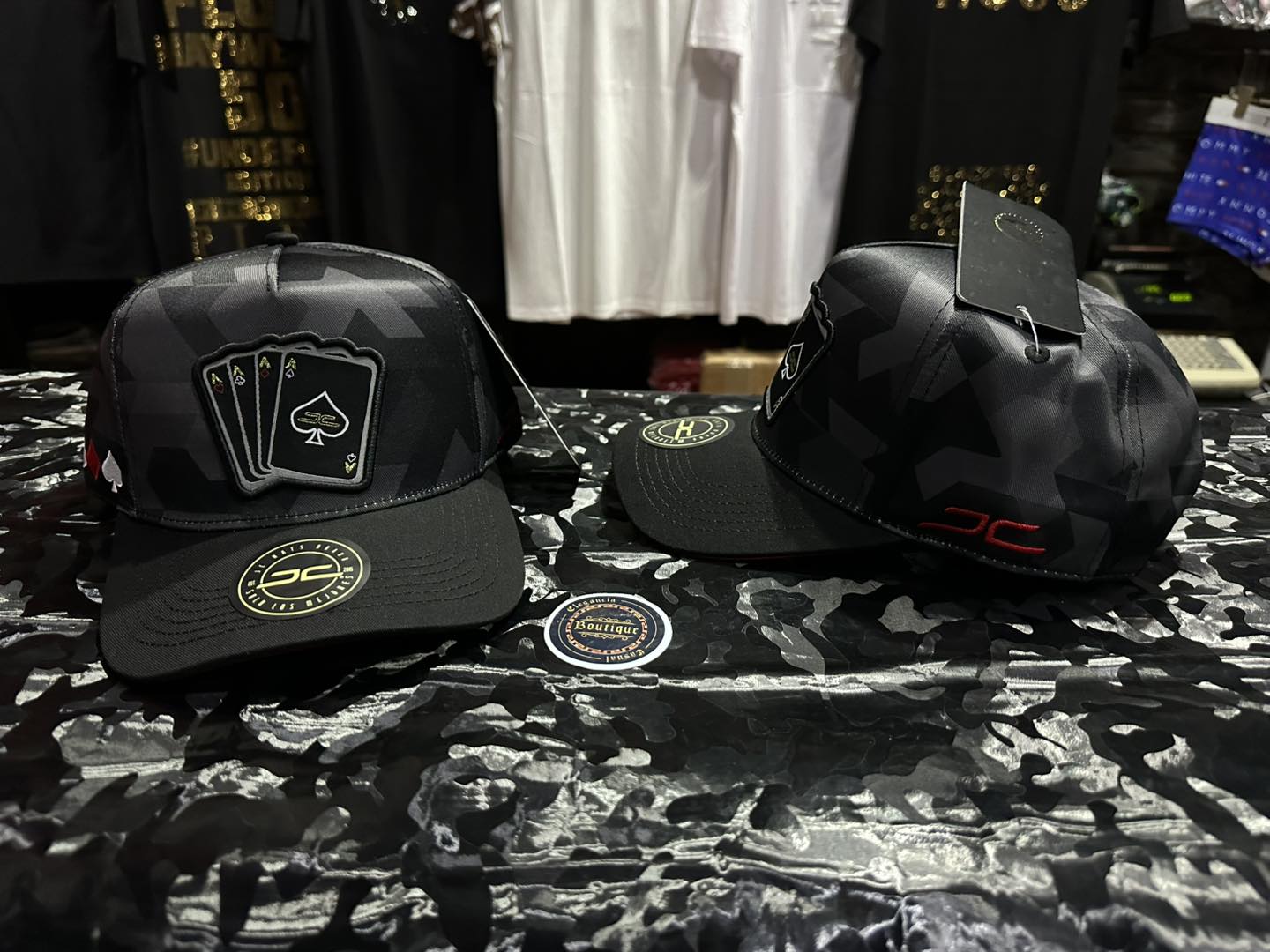 Gorra JC Hats Poker Black