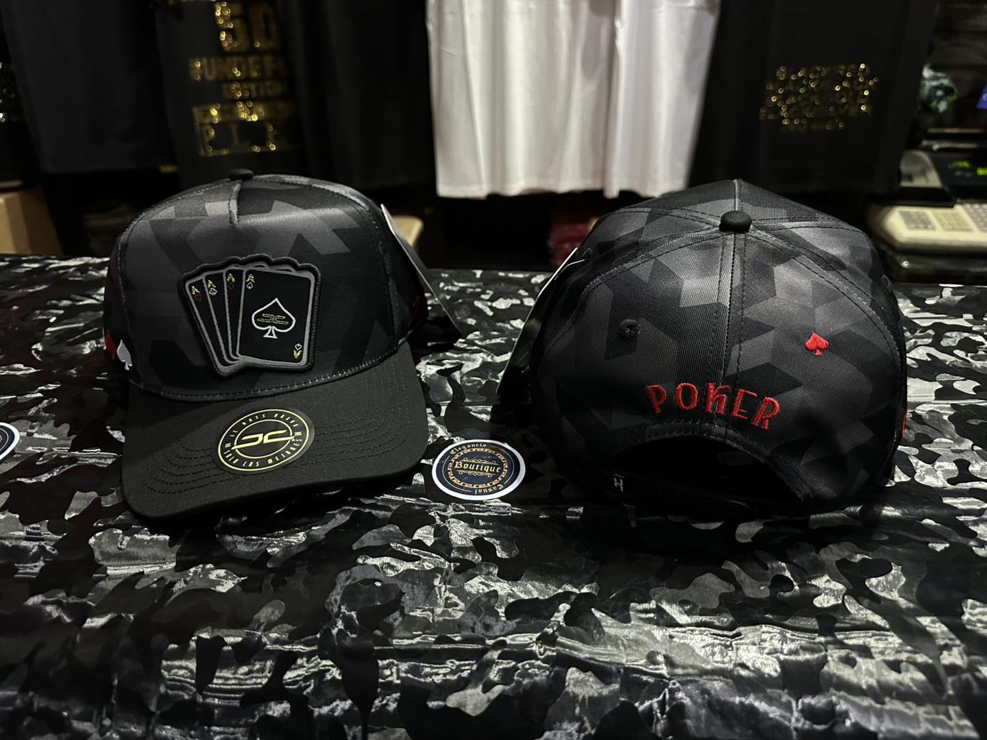 Gorra JC Hats Poker Black