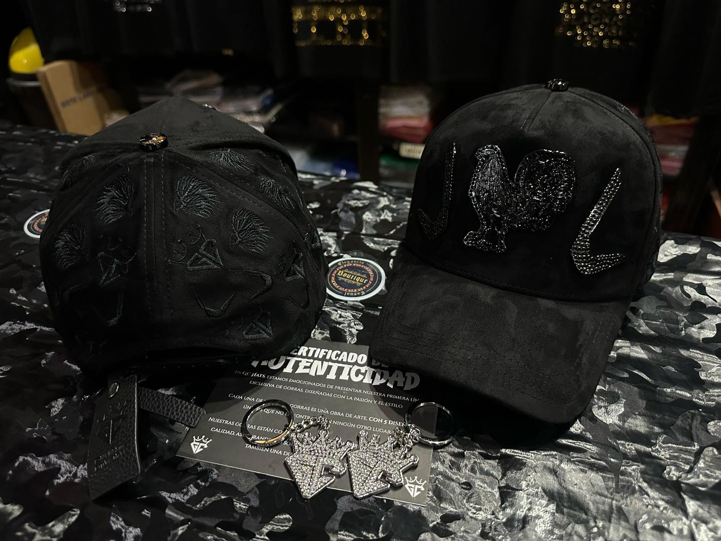 Gorra CG HATS Gallero Black