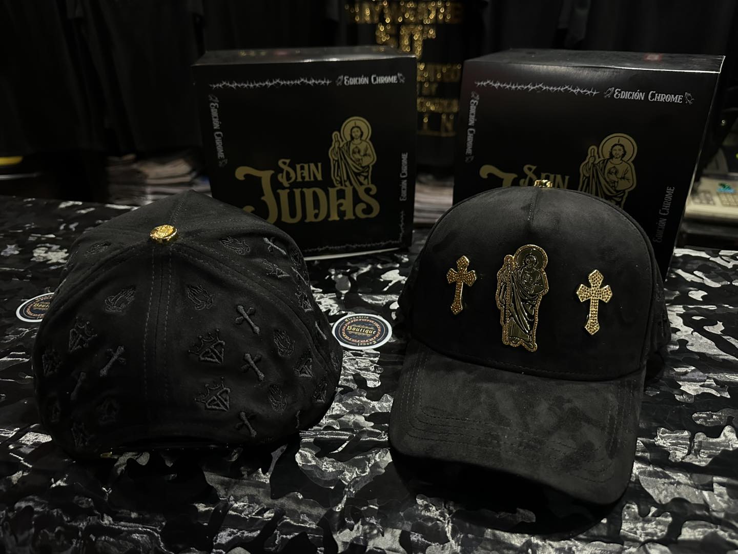 Gorra CG HATS San Judas Gold