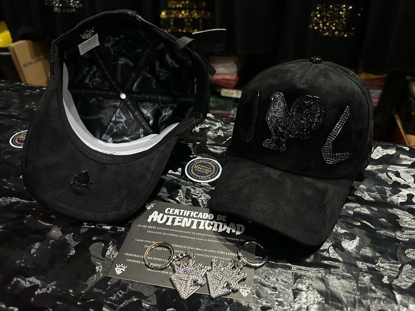 Gorra CG HATS Gallero Black