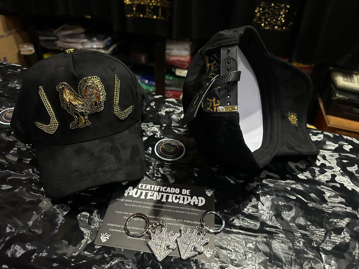 Gorra CG HATS Gallero Gold