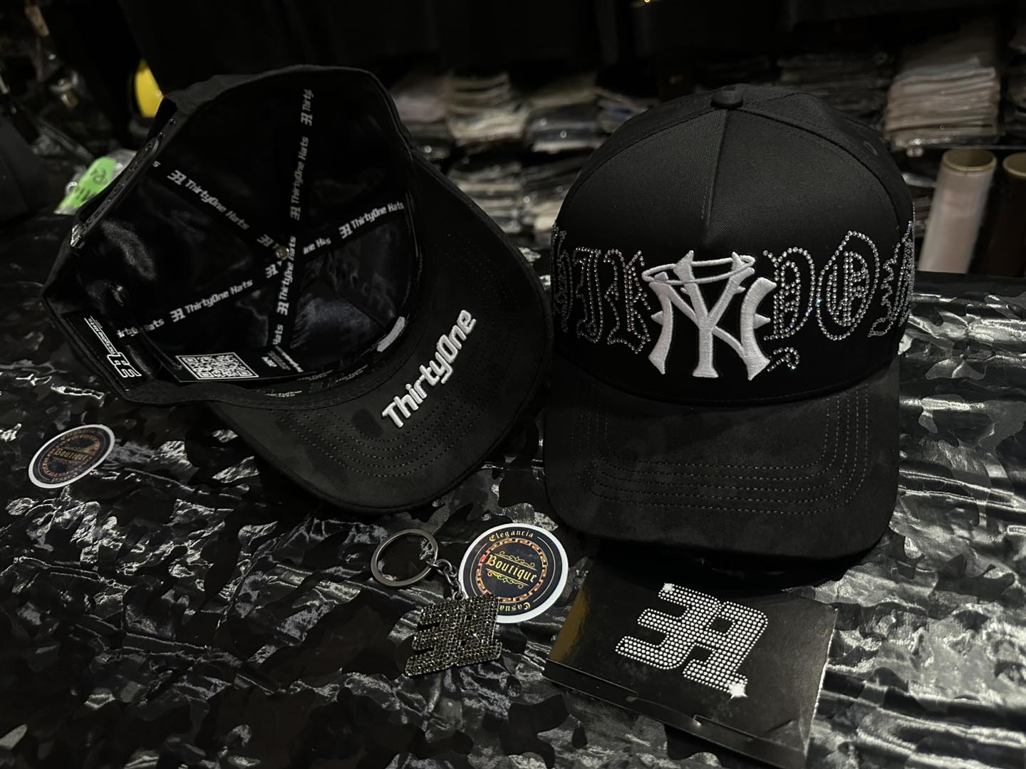 Gorra 31 Hats NY Crystal White