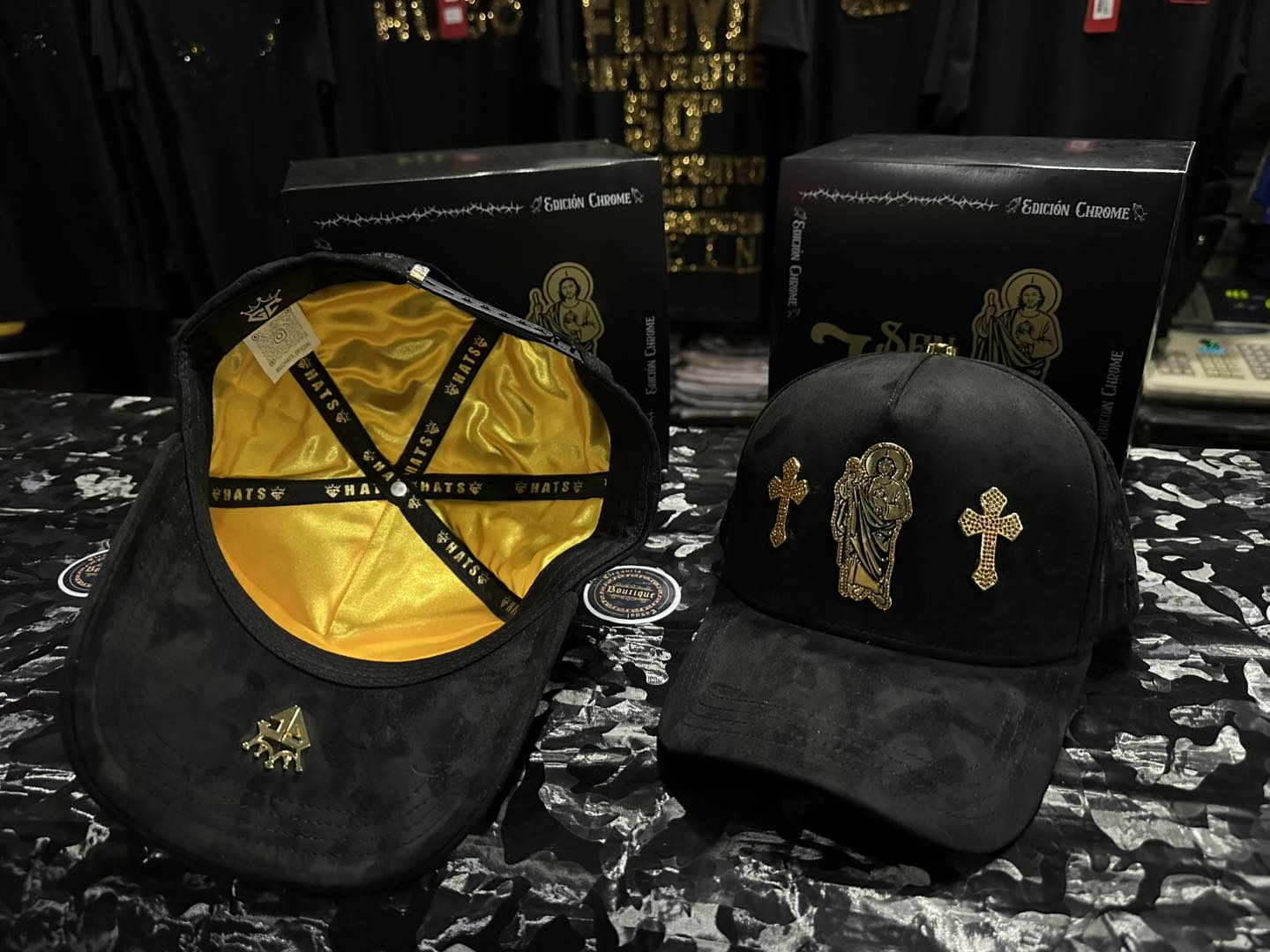 Gorra CG HATS San Judas Gold
