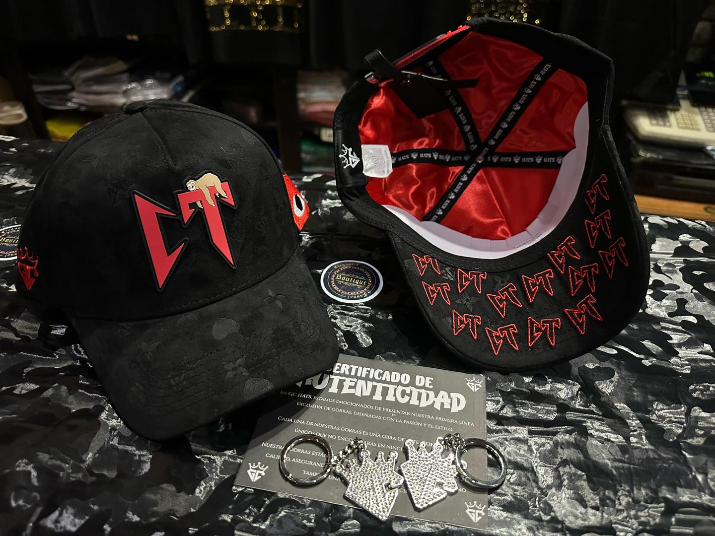 Gorra CG HATS CT Red