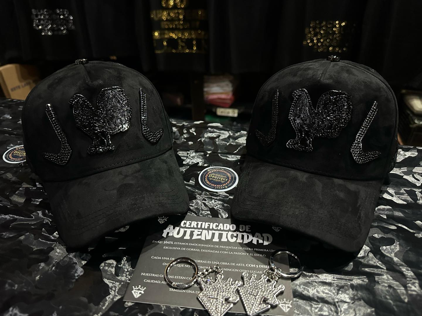 Gorra CG HATS Gallero Black