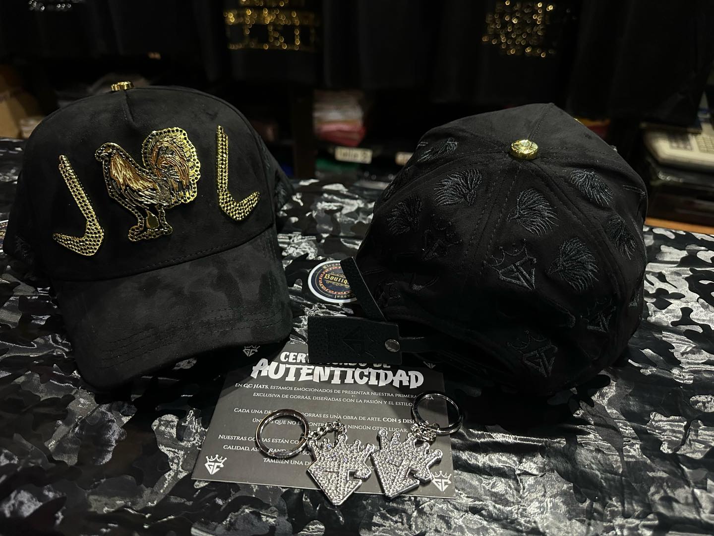 Gorra CG HATS Gallero Gold