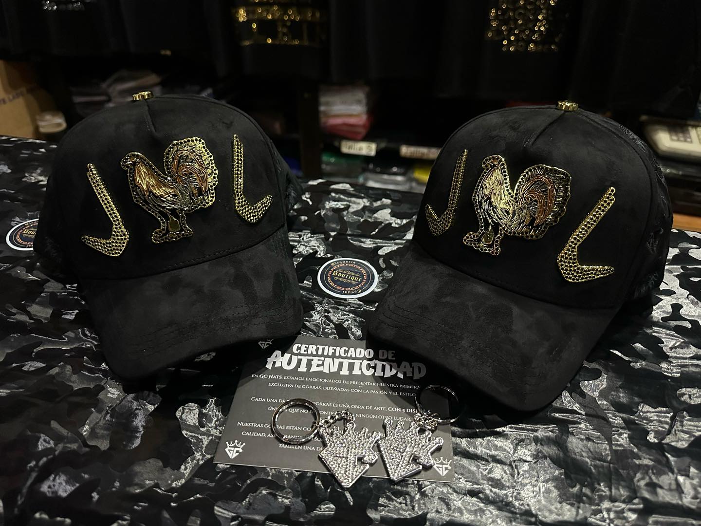 Gorra CG HATS Gallero Gold