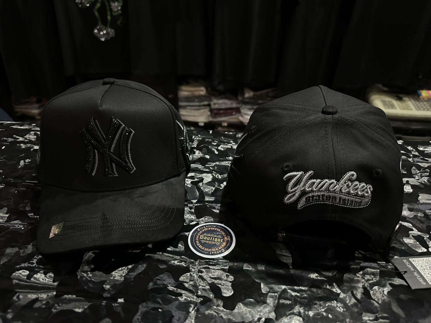 Gorra BIGG BOSS NY Black