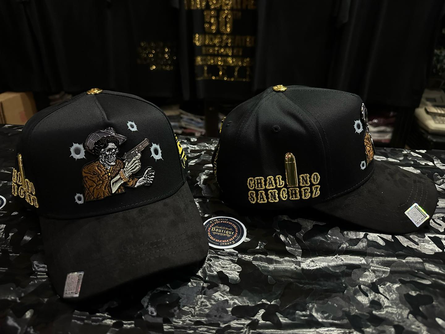 Gorra BIGG BOSS Chalino Negra