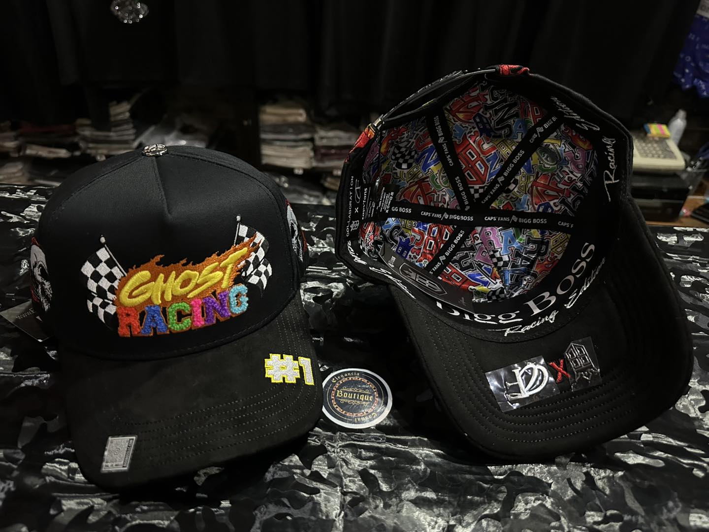 Gorra BIGG BOSS Ghost Racing