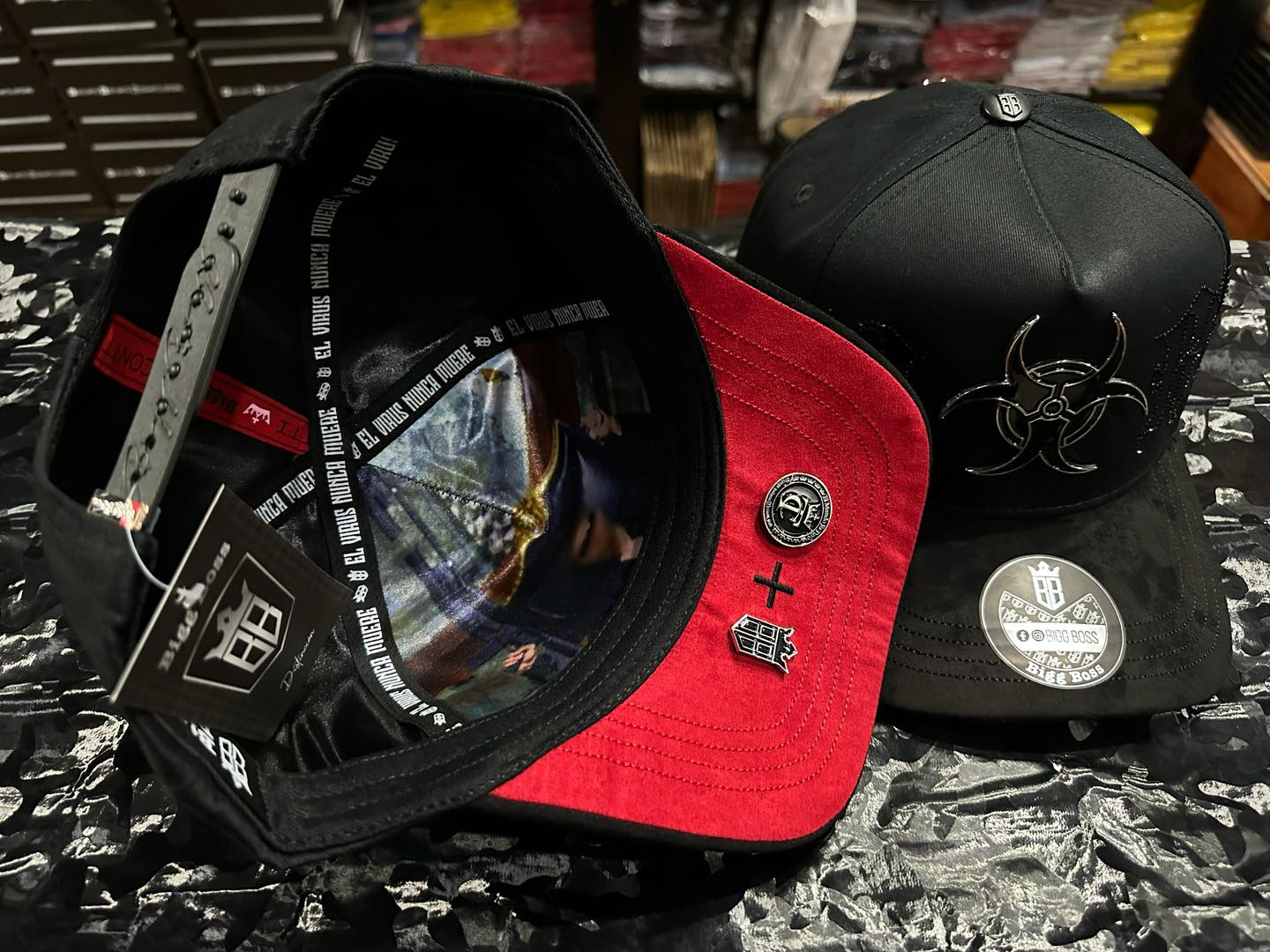 Gorra BIGG BOSS Antrax Crystal