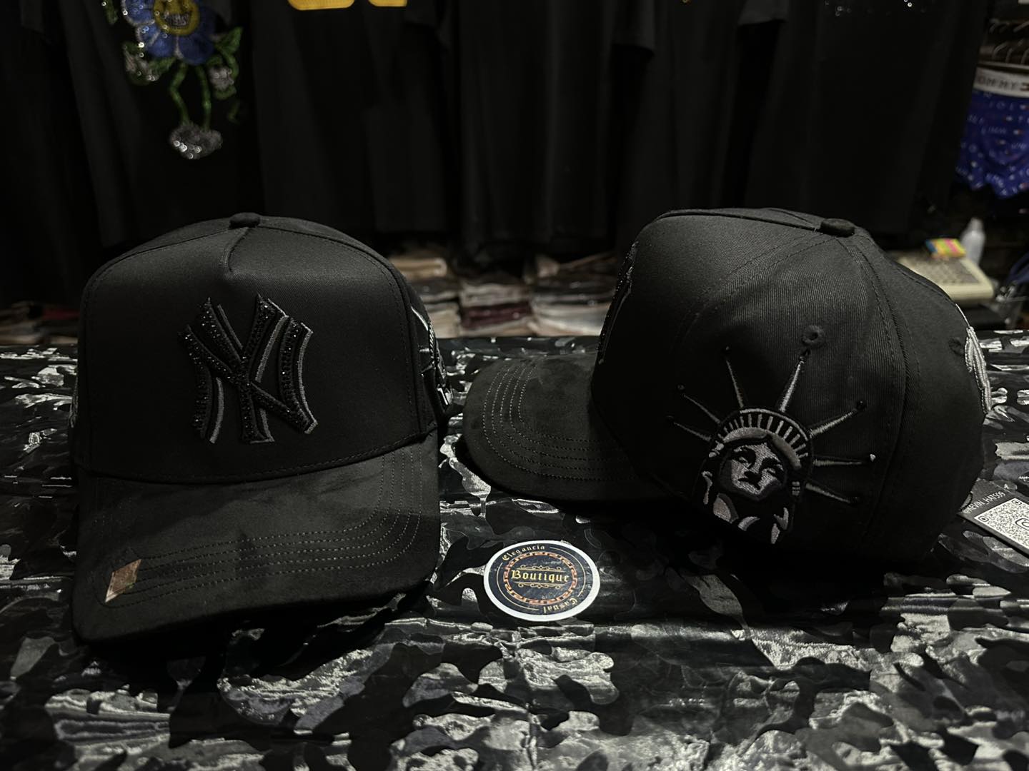Gorra BIGG BOSS NY Black