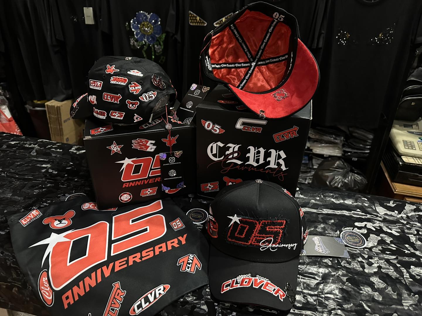 Gorra CLOVER GARMENTS FULL SET 05 aniversario