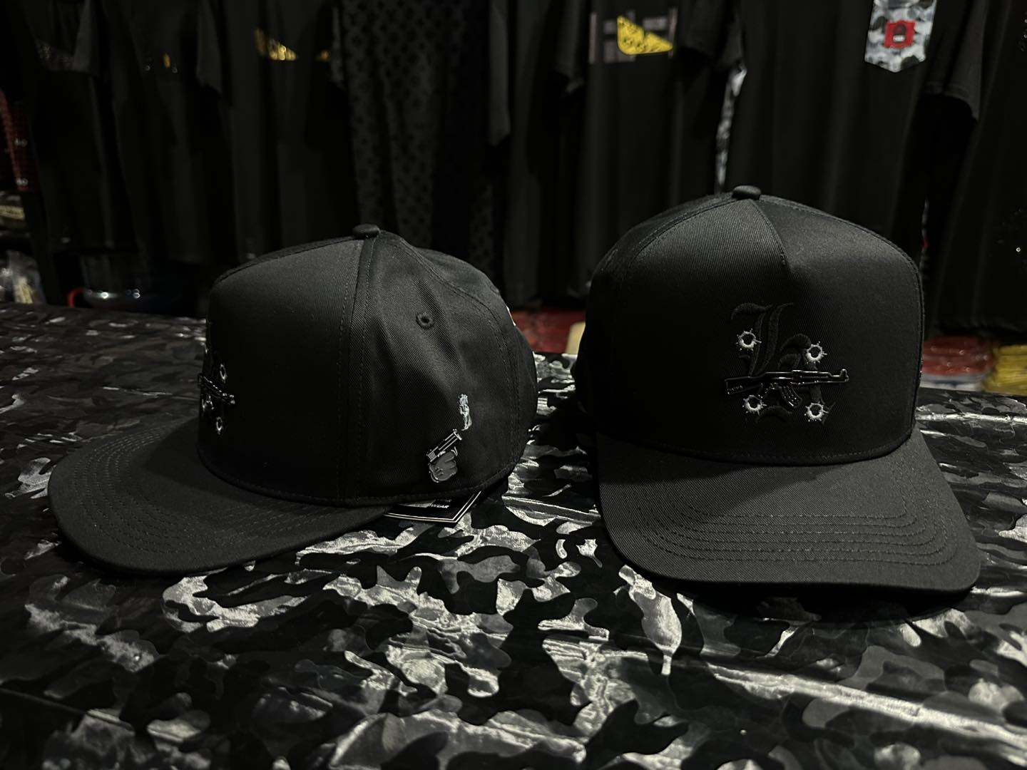 Gorra Cash Only LA & Guns Black