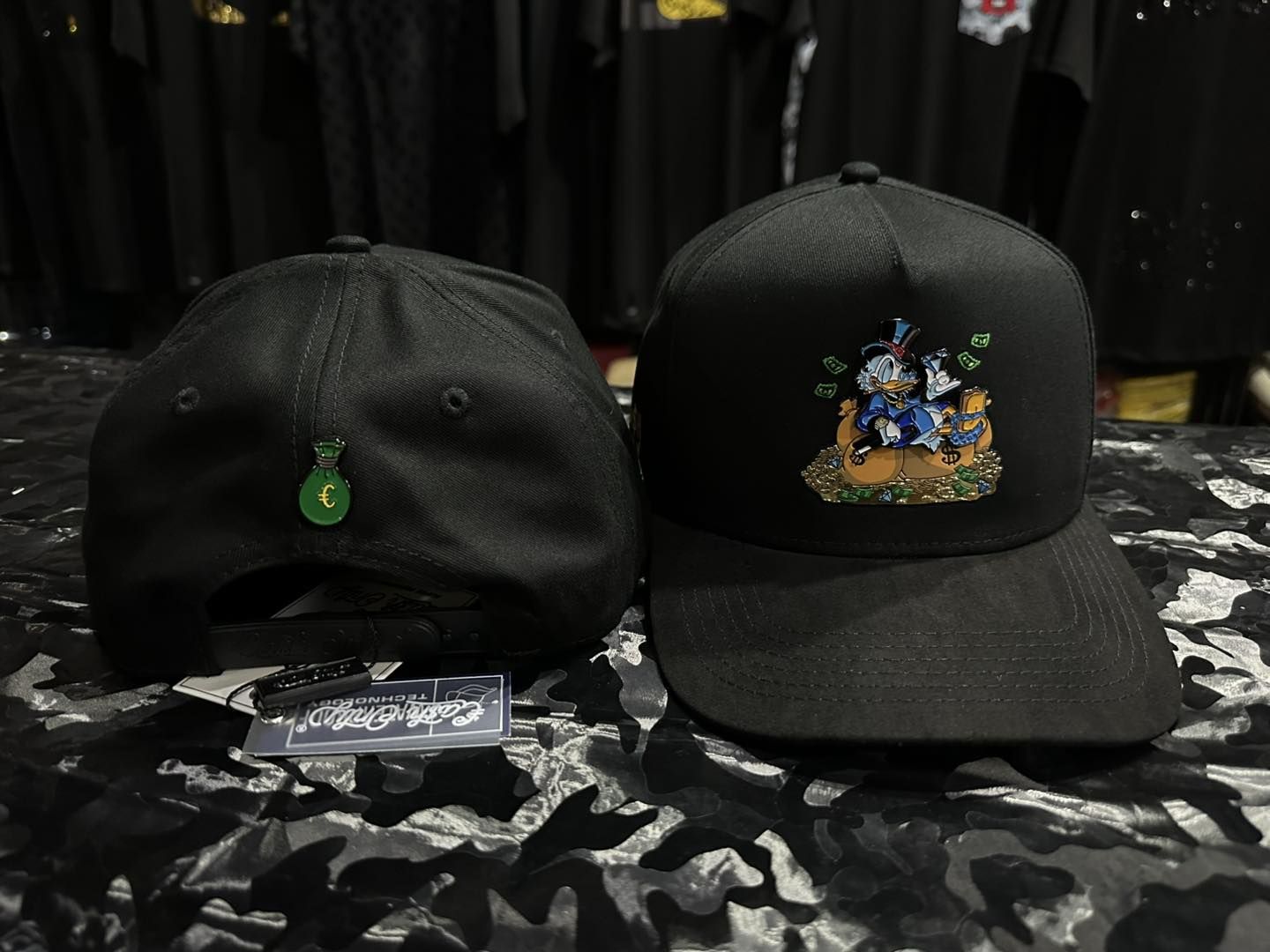 Gorra Cash Only MC Pato Black