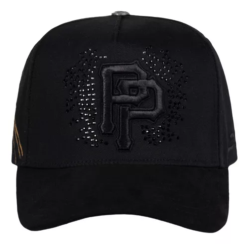 Gorra Jc Hats Tito Double P Rosones Black / Edición Limitada Negro Ajustable