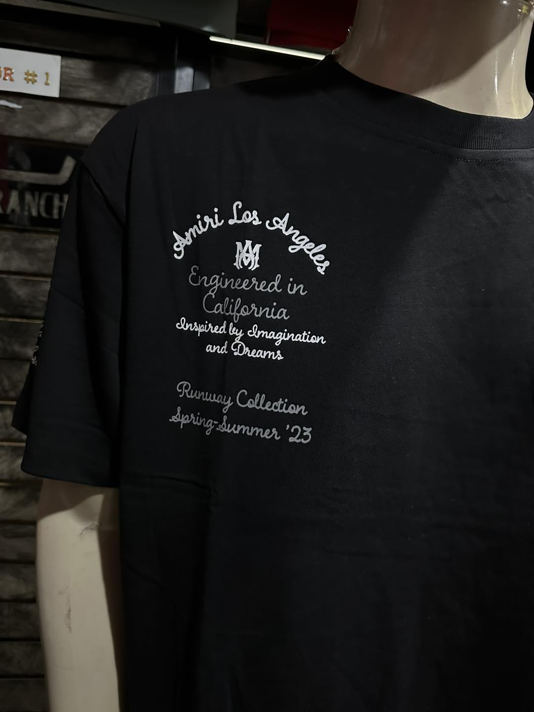 Camisa Amiri Negra