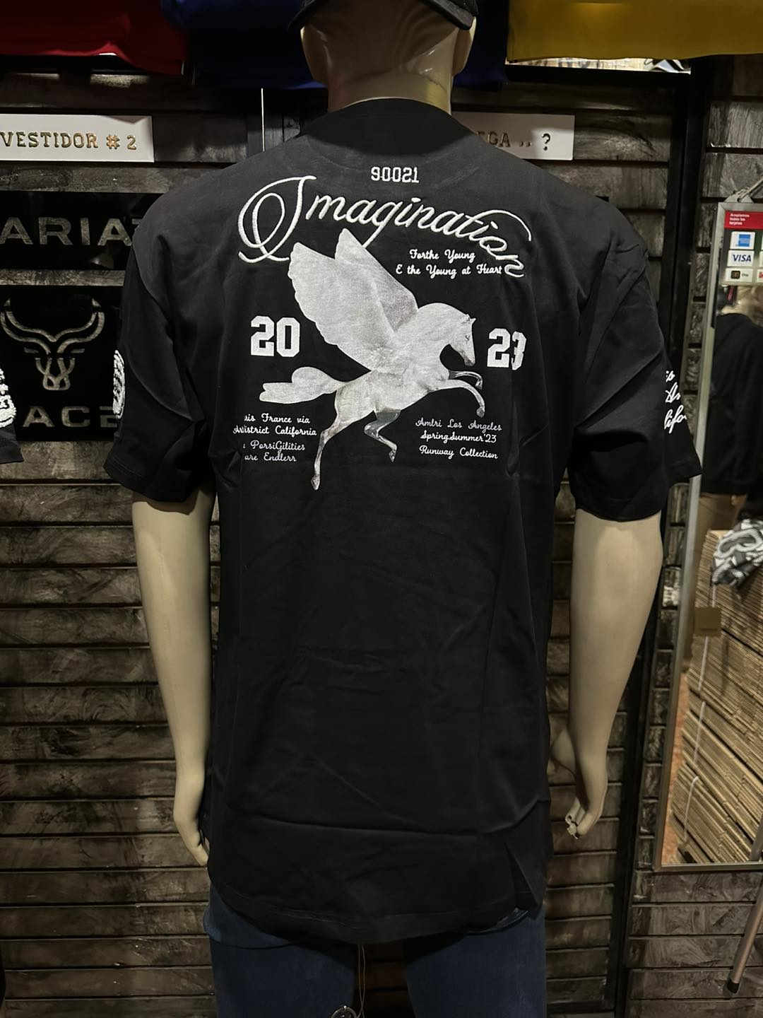 Camisa Amiri Negra