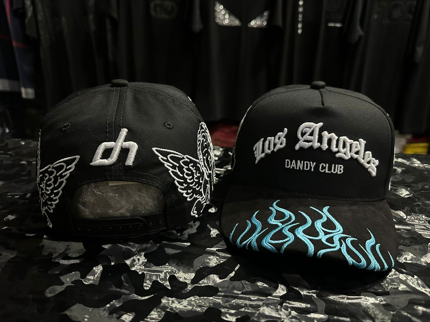 Gorra dandy hats LA Azul Replica
