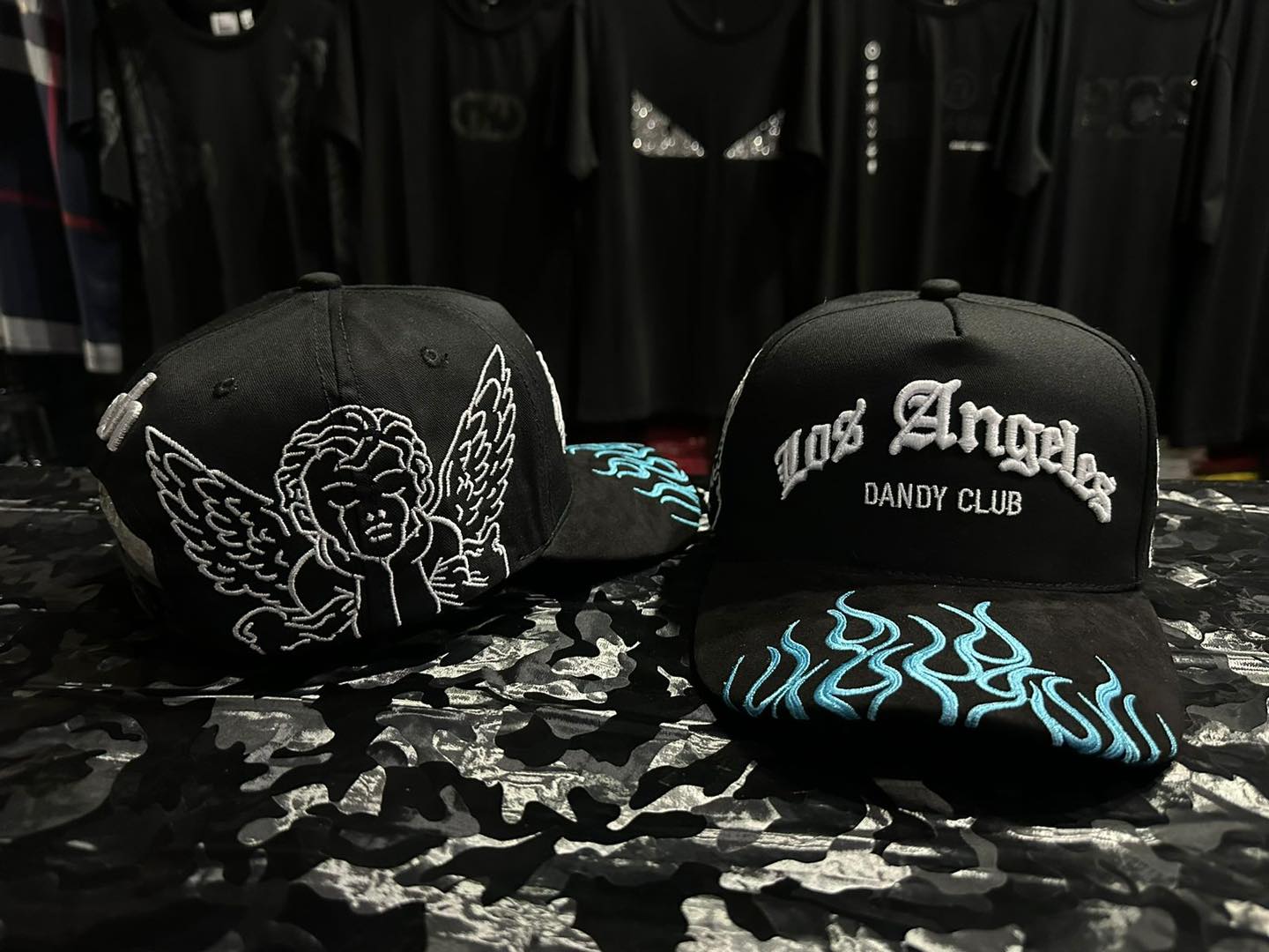 Gorra dandy hats LA Azul Replica
