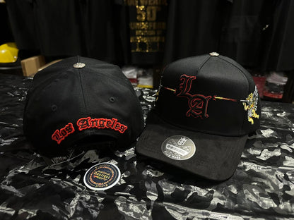 Gorra BIGG BOSS LA Black-RED