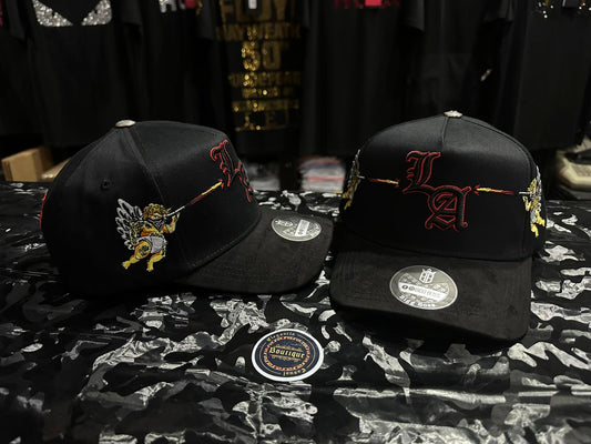 Gorra BIGG BOSS LA Black-RED