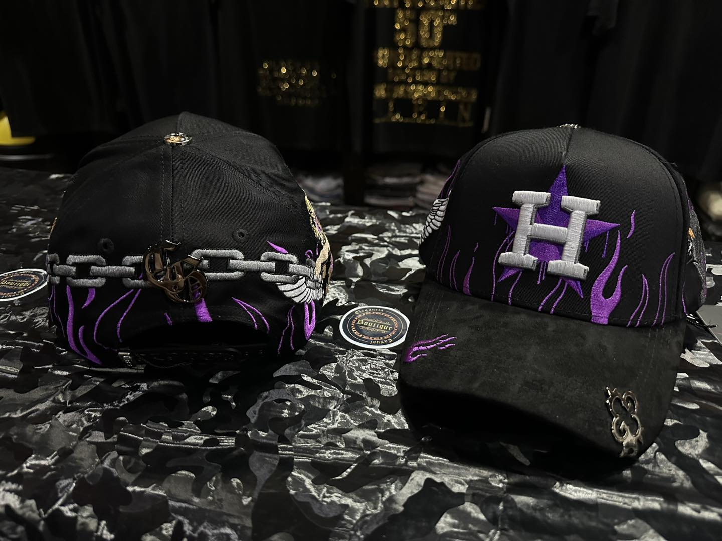 Gorra CLOVER GARMENTS H Morada