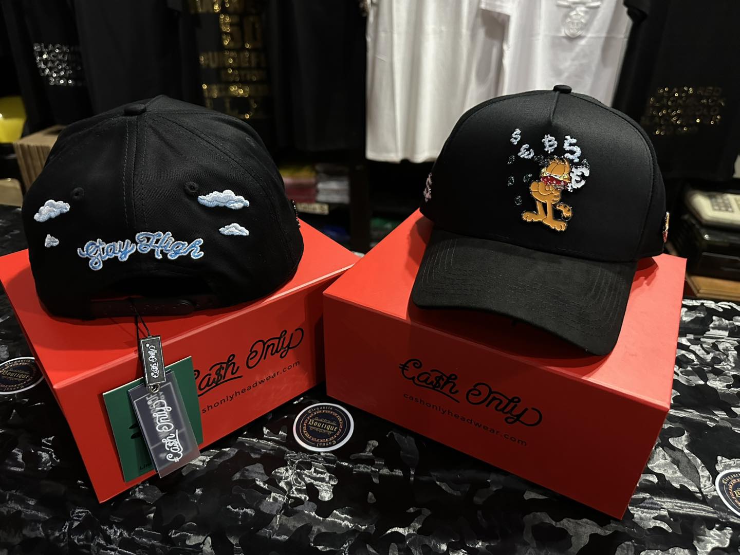 Gorra CASH ONLY GARFIELD