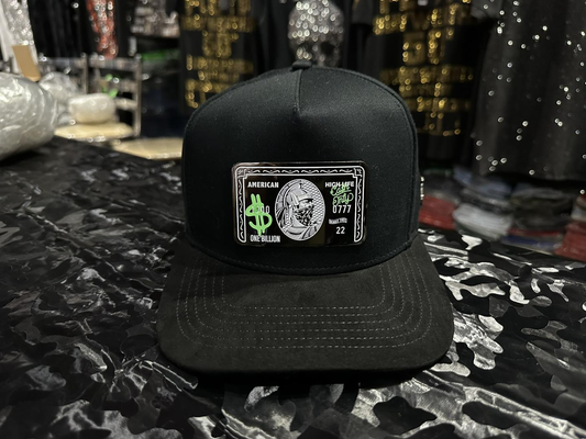 Gorra Cash Only Amex Black