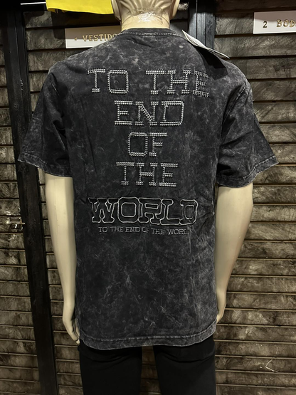 Playera To the end to the world